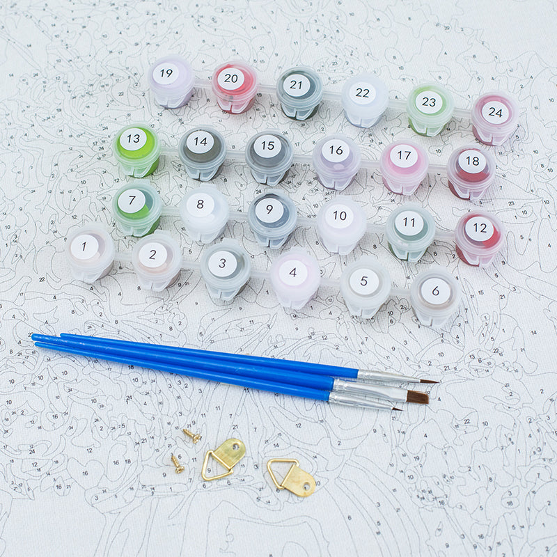 Paint by Number City Landscape