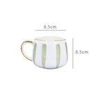 Nordic Ins Phnom Penh Oatmeal Cup Milk Cup Big Belly Cup Heatable Breakfast Cup Ceramic Cup Mug Large Capacity