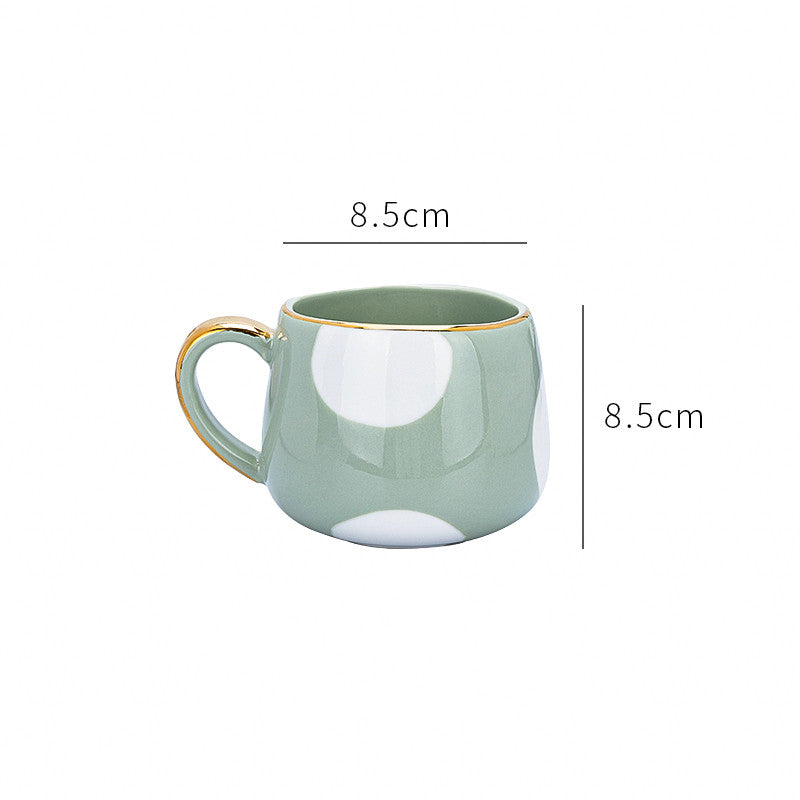 Nordic Ins Phnom Penh Oatmeal Cup Milk Cup Big Belly Cup Heatable Breakfast Cup Ceramic Cup Mug Large Capacity