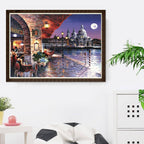 Full Square Landscape Diamond Embroidery - Rhinestone Painting