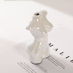 Ceramic Body Art Sculpture Vase - Decorative