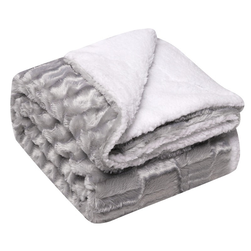 Double Layer Flannel Blanket