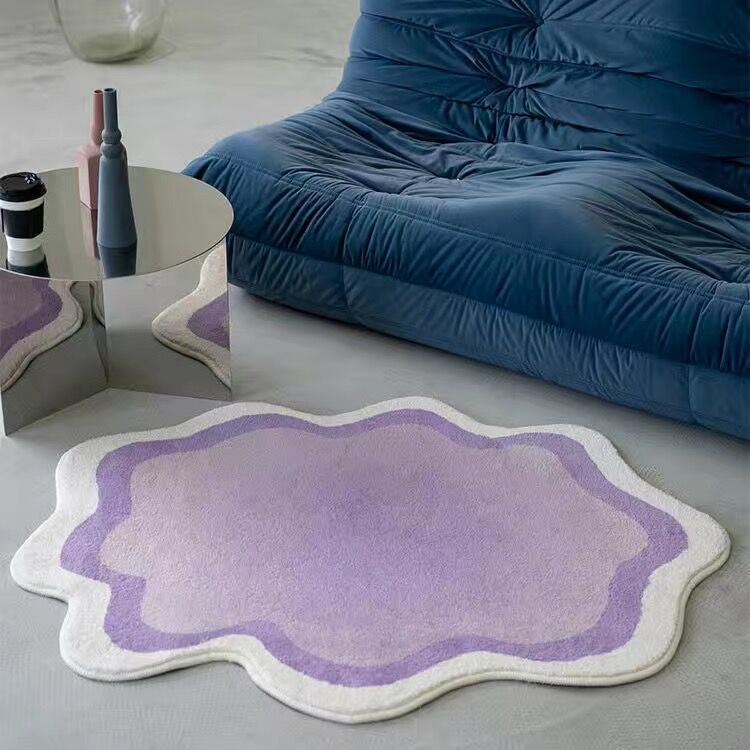 Gradual Wave Edge Floor Mat