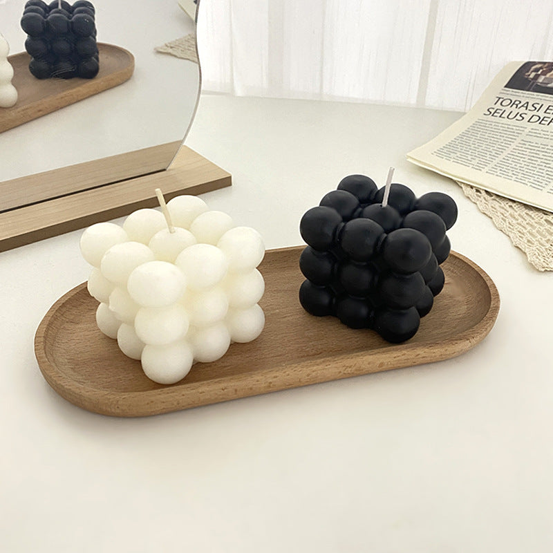 Rubik's Cube Aromatherapy Candle - Modern Decor