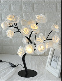 LED Rose Tree Lamp - Small Modeling Table Light