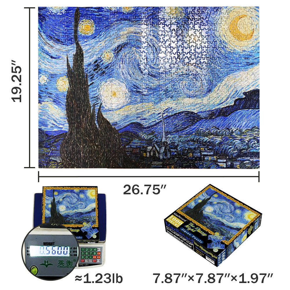 Van Gogh Starry Night Puzzle