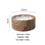Ceramic Aromatherapy Candle Cup - Empty Holder