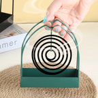 Creative Iron Triangle Incense Holder - Sandalwood Shelf