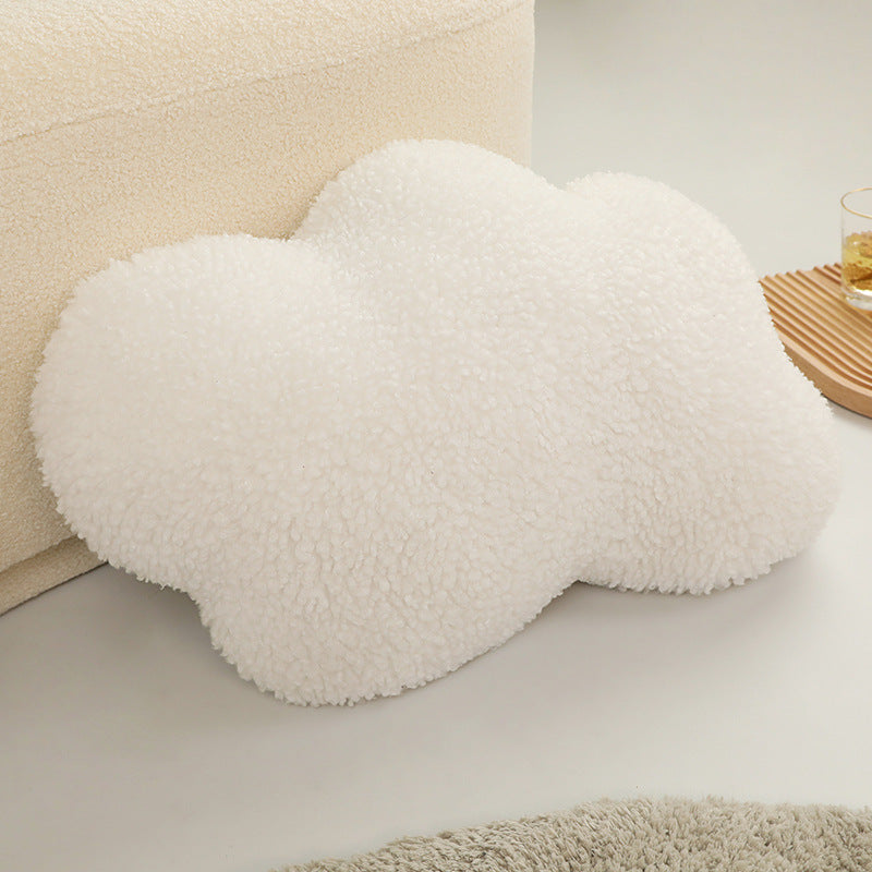 Simple Cloud Throw Pillow