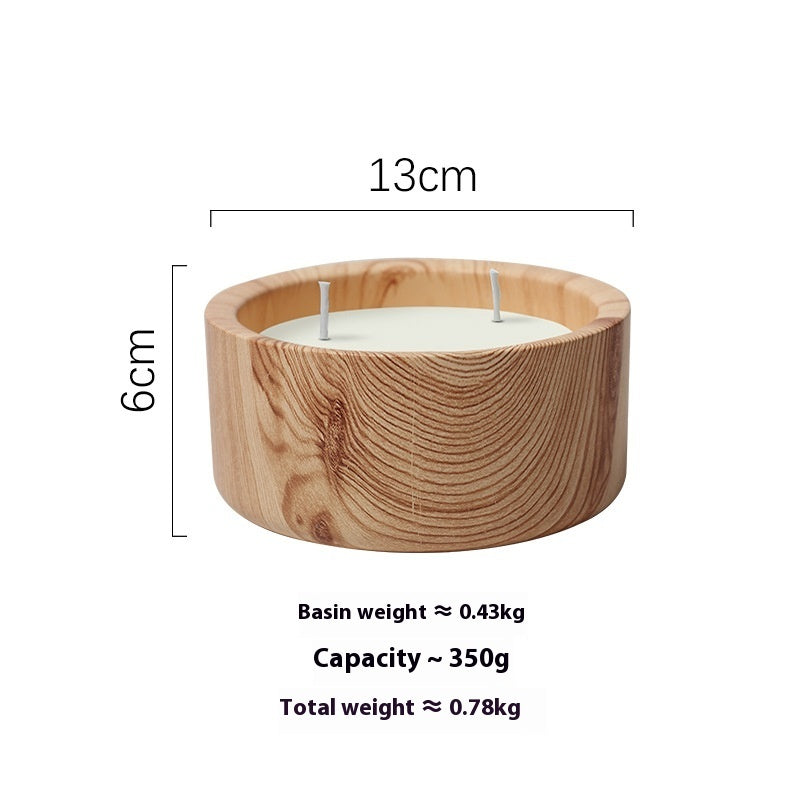 Ceramic Aromatherapy Candle Cup - Empty Holder