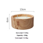 Ceramic Aromatherapy Candle Cup - Empty Holder