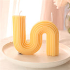 Geometric Artisan Soy Wax Aromatherapy Candles