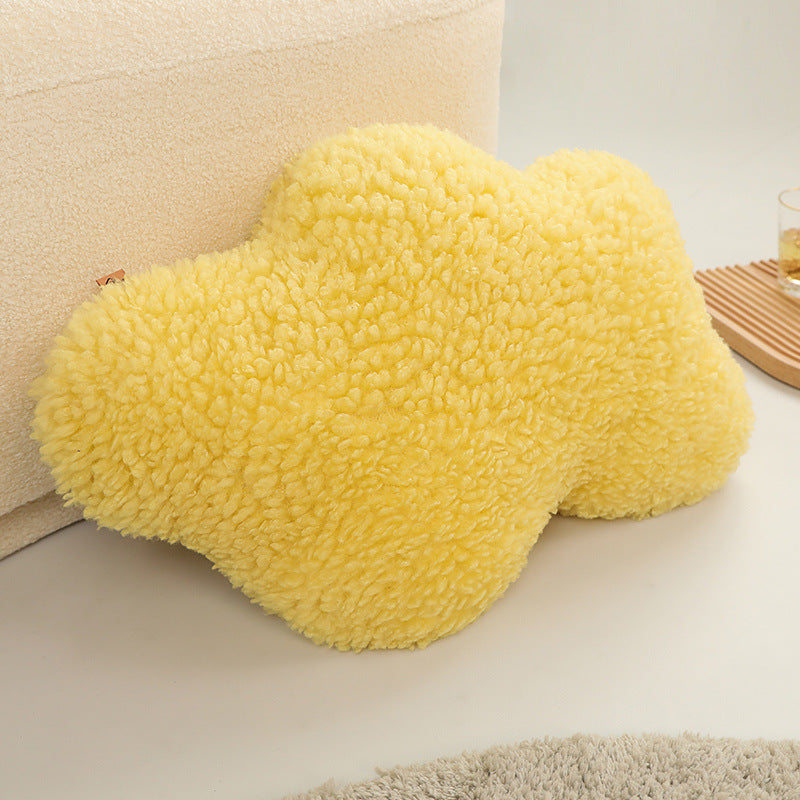 Simple Cloud Throw Pillow