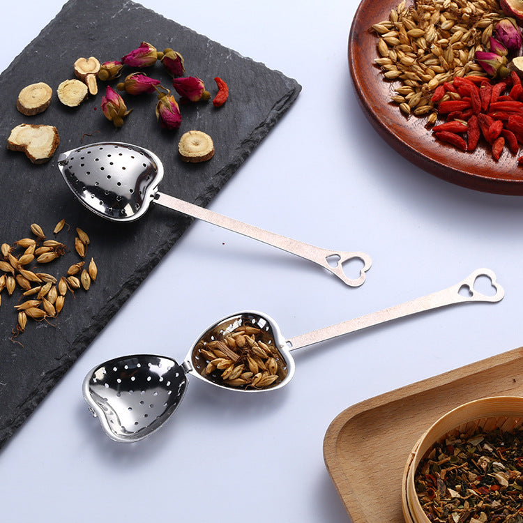 Heart-Shaped Infuser with Chain