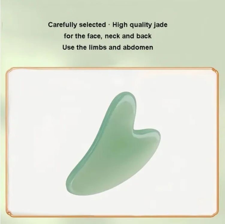 Gua Sha Board 2-Pack - Natural Resin Massage Stone