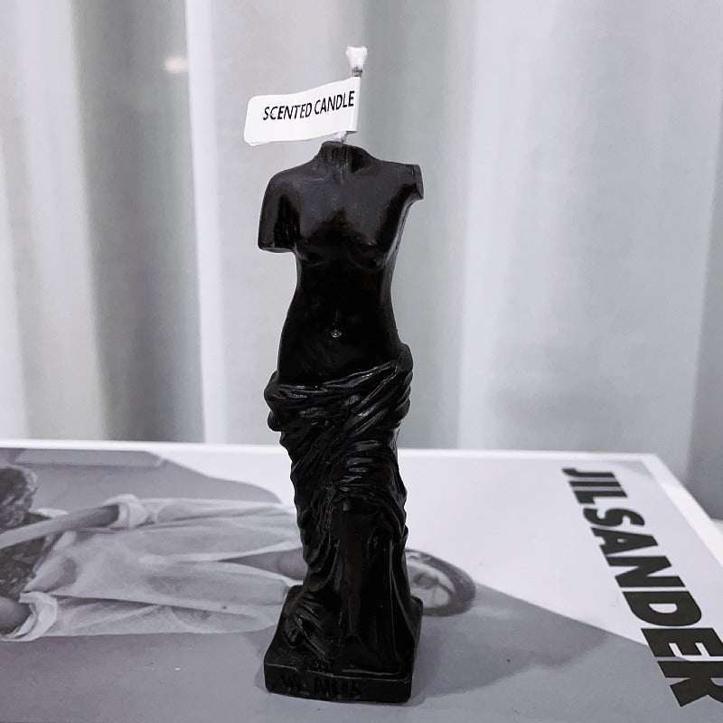 Venus De Milo Sculpture Candle - Artistic Soy Wax
