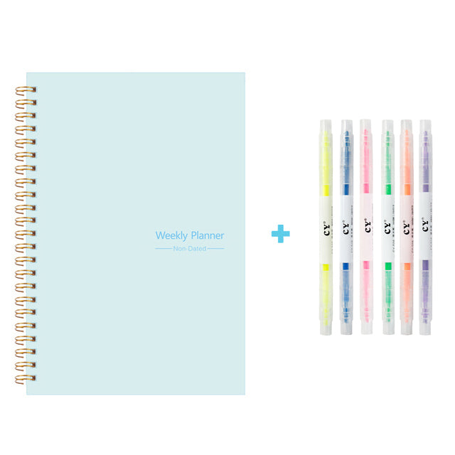 Non-Dated Weekly Planner