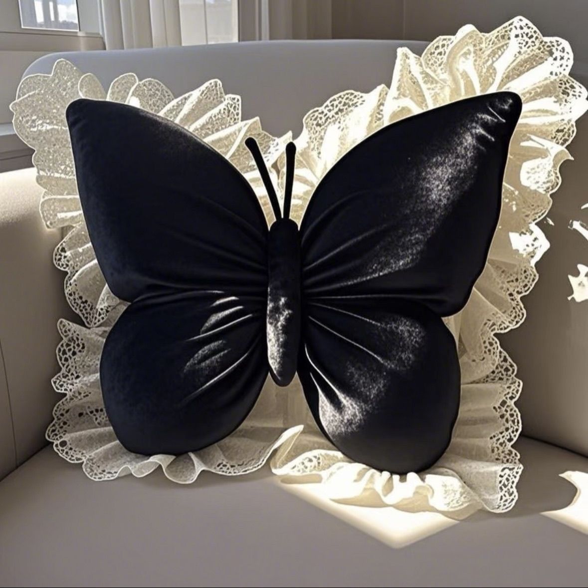 Butterfly Throw Pillow