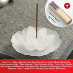 Chinese-Style Lusterware Incense Holder - Sandalwood Decor