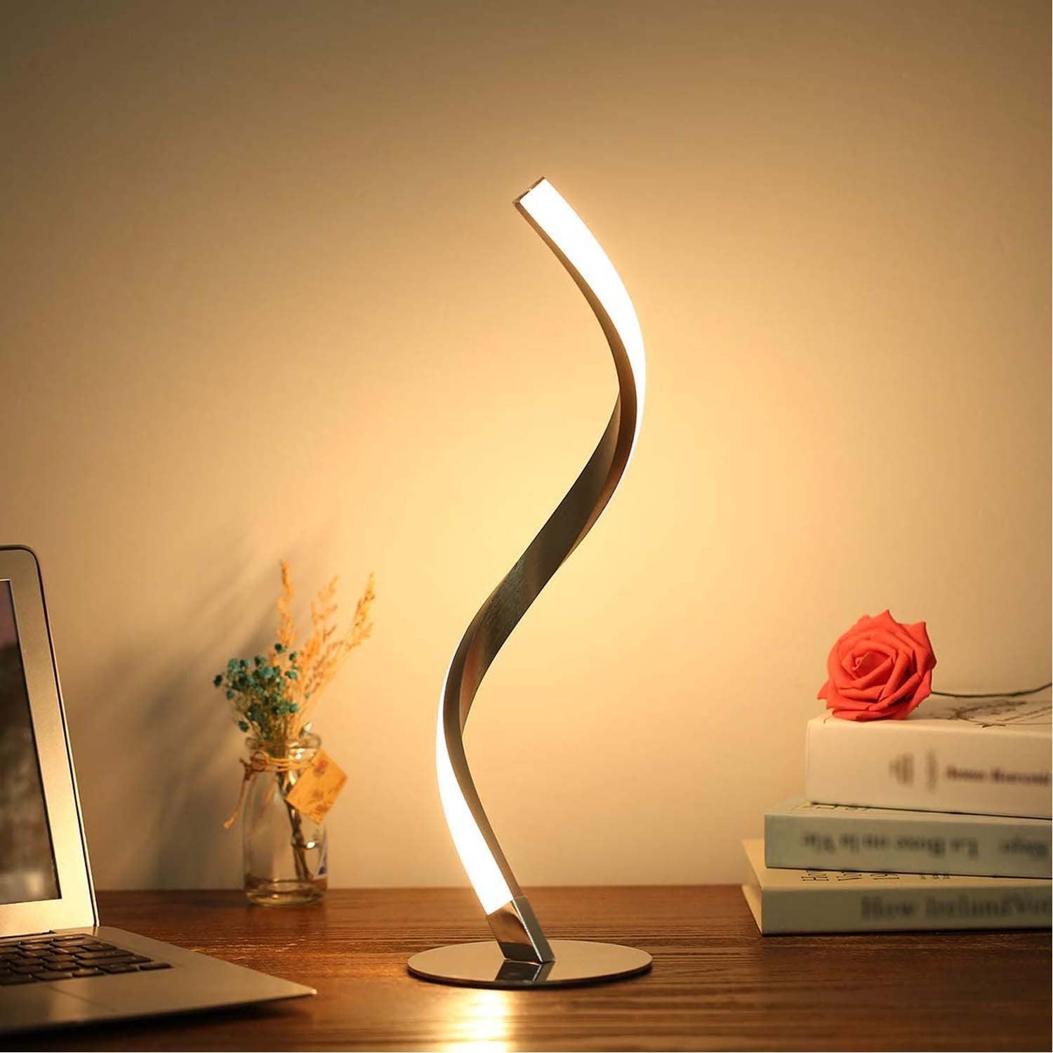 Snake Spiral Table Lamp - Bedroom Bedside Night Light