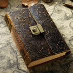 Vintage Cowhide Journal