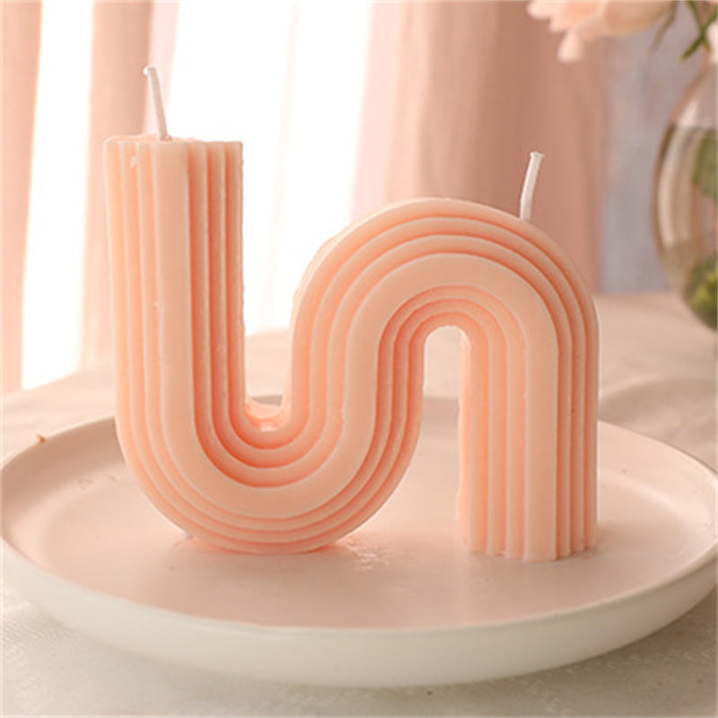 Geometric Artisan Soy Wax Aromatherapy Candles
