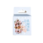 Retro Flower Journal Decoration Stickers