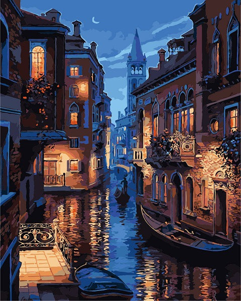 Serene Nights Paint by Numbers
