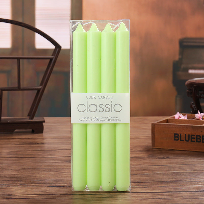 Classic Taper Candles 4-Pack for Home