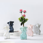 Ceramic Body Art Sculpture Vase - Decorative