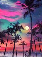 Seaside Landscape Diamond Painting - Full Diamonds