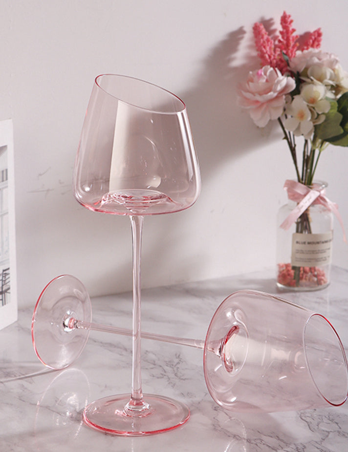 Oblique Mouth Flamingo Red Wine Cup
