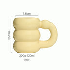 Creative High Sense Good-looking Couple Ceramic Mug