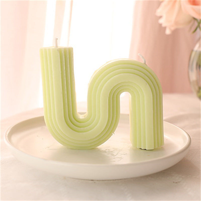 Geometric Artisan Soy Wax Aromatherapy Candles