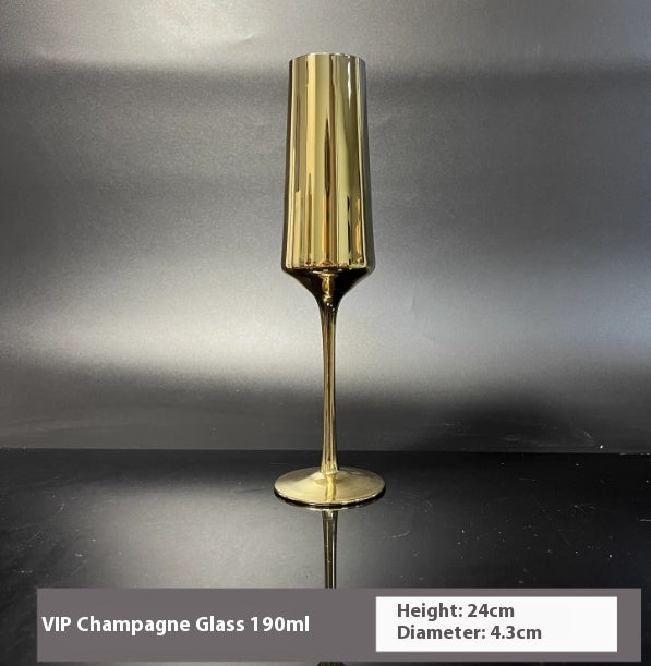 Golden Wine Glasses