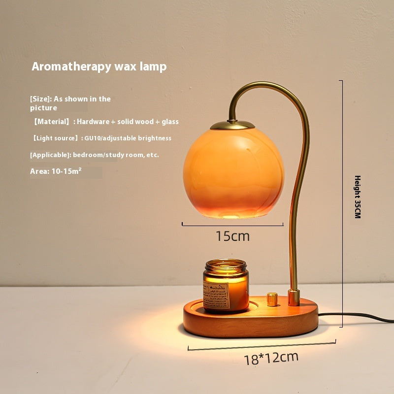 Dimming Wax Melting Night Lamp - Compact Warmer