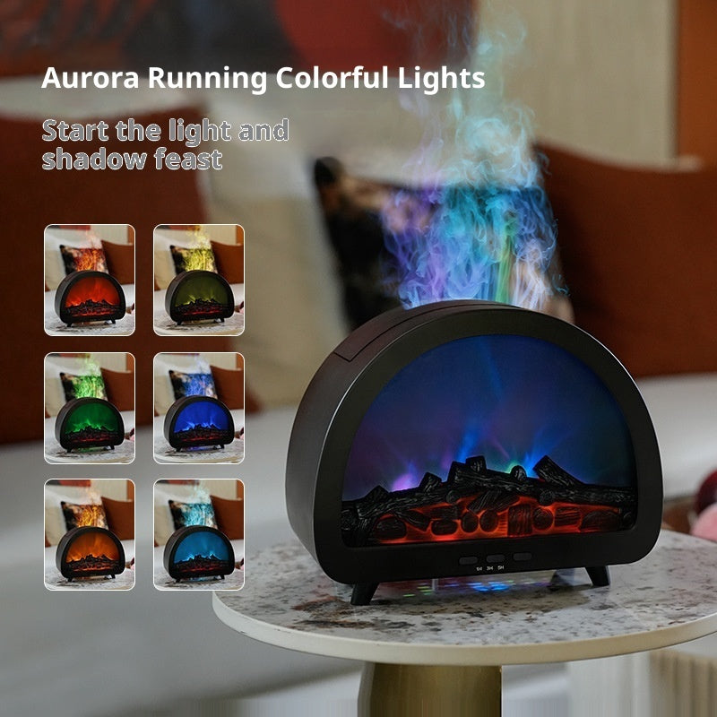 Fireplace Flame Aroma Diffuser - Cozy Ambiance