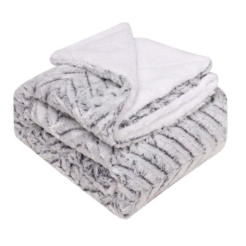 Double Layer Flannel Blanket