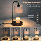 Candle Melt Table Lamp - Elegant Warmer Light