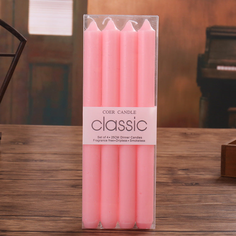 Classic Taper Candles 4-Pack for Home