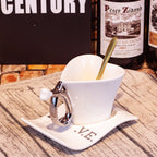Heart Shaped Ceramic Mug