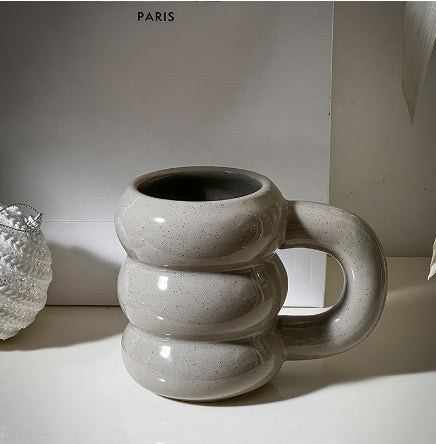 Creative High Sense Good-looking Couple Ceramic Mug