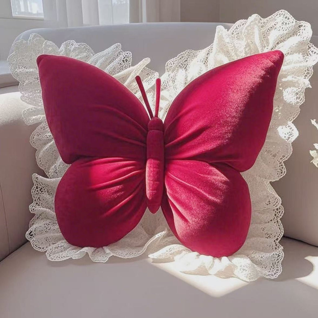 Butterfly Throw Pillow