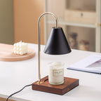 Wooden Wax Melting Lamp - Atmosphere Night Light