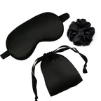Womens Eye Mask Pouch And Headband Set