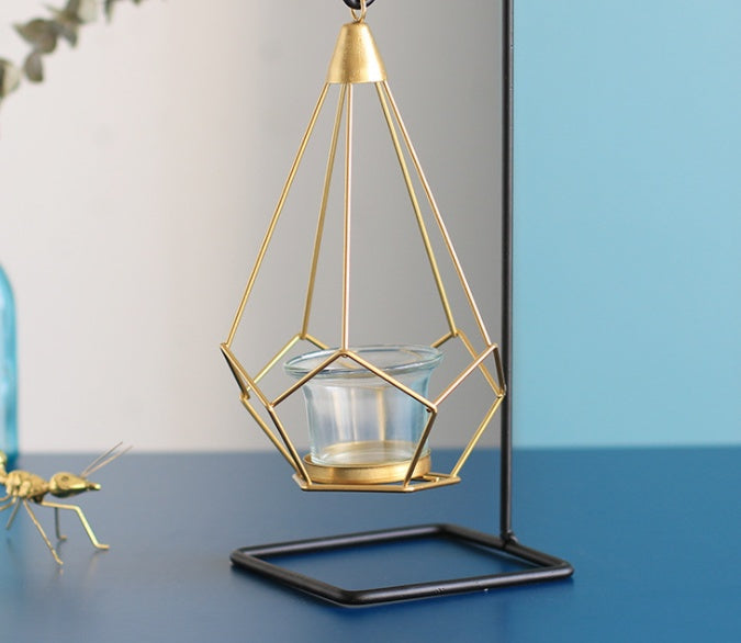 Nordic Iron Candle Holders - Block Candle Stand