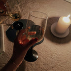 Wine Luminous Glass Medieval Black Swan Goblet
