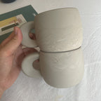 Matte Frosted Texture Mug - Large Capacity Microwaveable