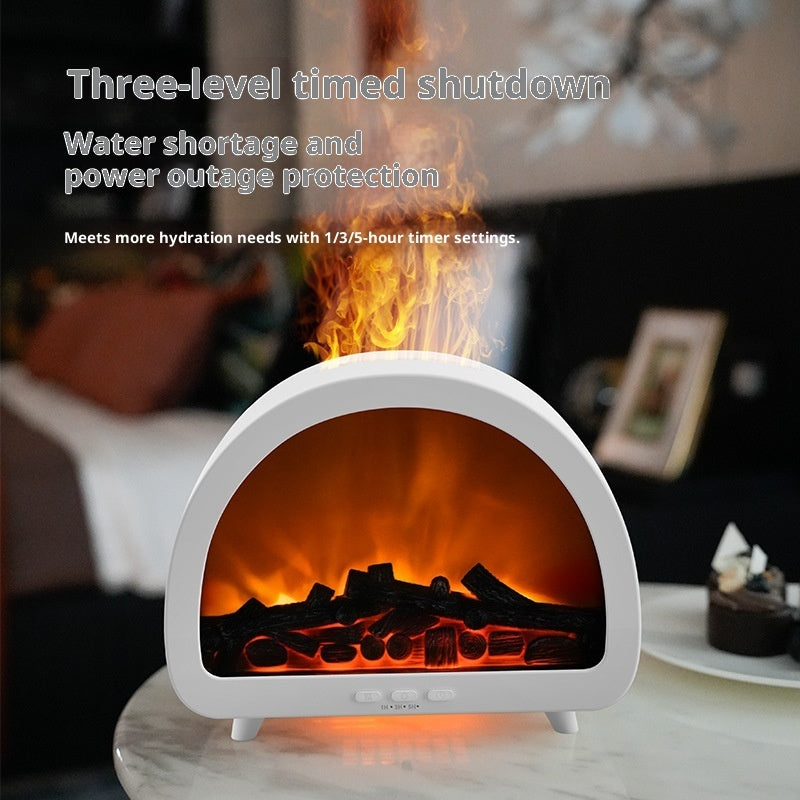 Fireplace Flame Aroma Diffuser - Cozy Ambiance