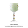 Creative Colored Candy Bean High Beauty Wine Glass
